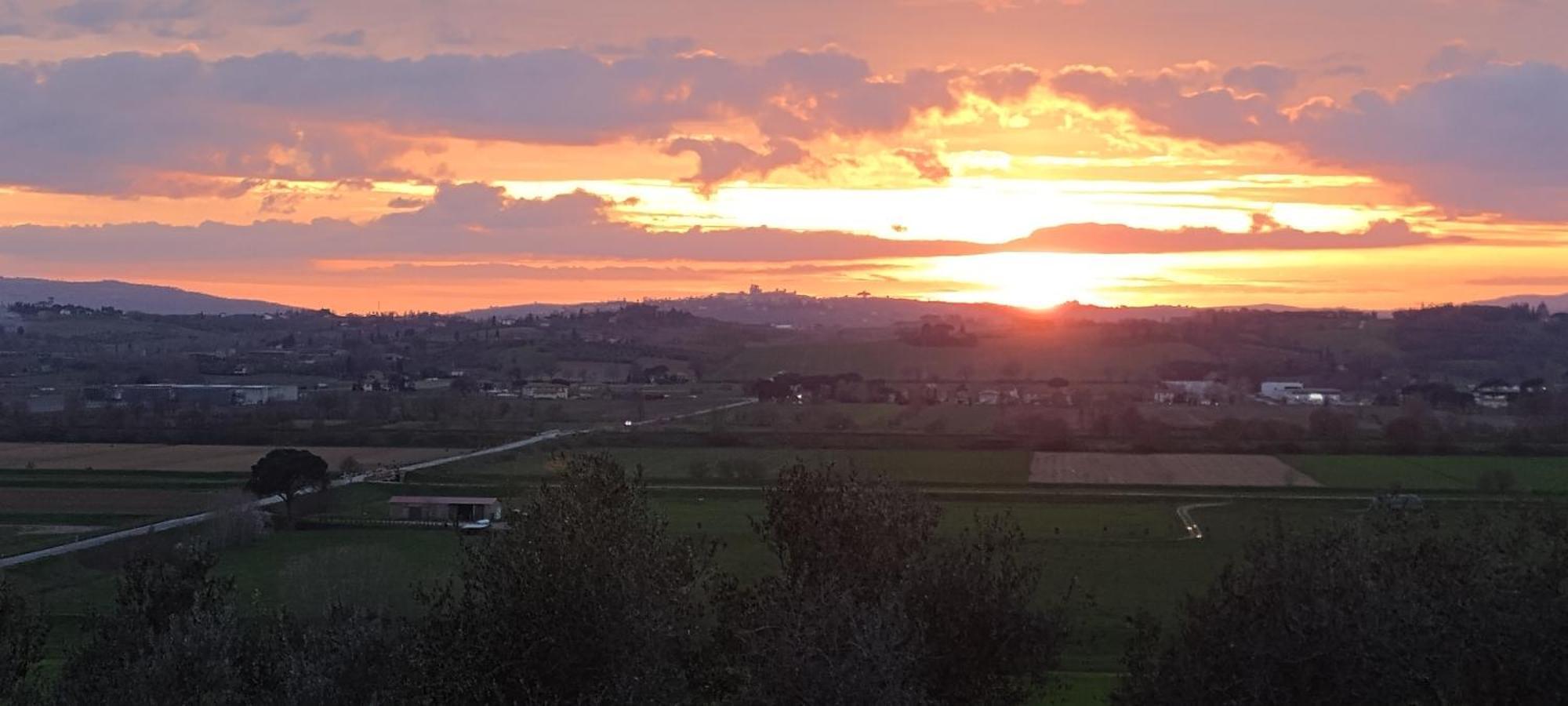 Podere Il Belvedere Su Cortona Castiglion Fiorentino Zewnętrze zdjęcie