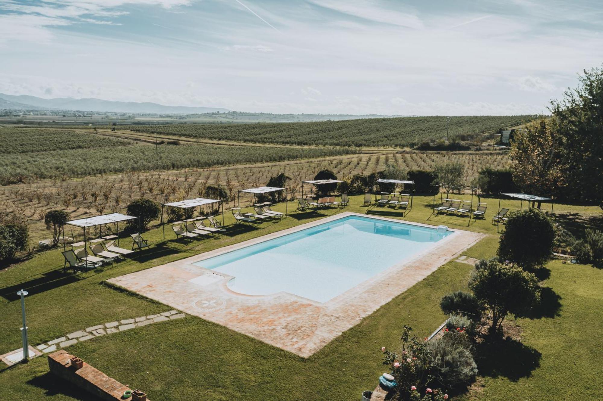 Podere Il Belvedere Su Cortona Castiglion Fiorentino Zewnętrze zdjęcie